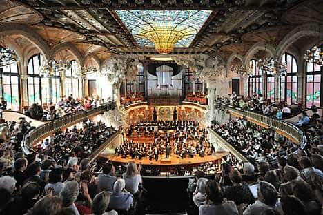 Inside the Palau Música Catalana Inside the Palau Música Catalana