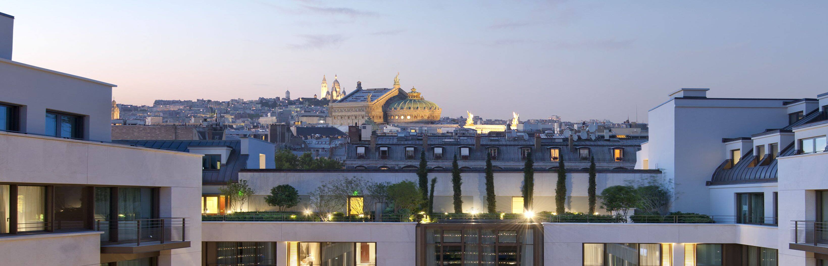 A panoramic view of Paris' historic beauty