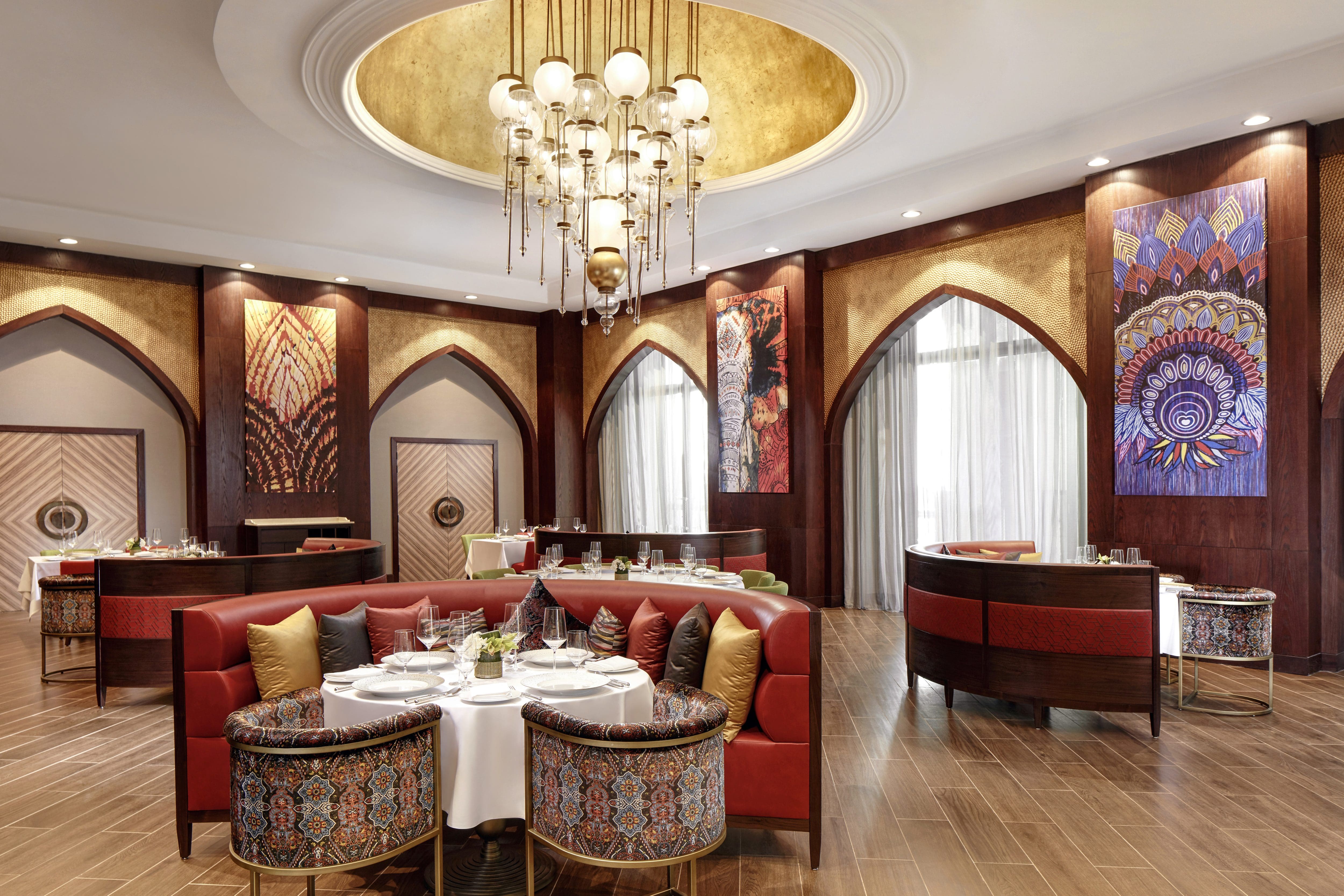 Ресторан Martabaan by Hemant Oberoi, Mandarin Oriental, Emirates Palace, Abu Dhabi