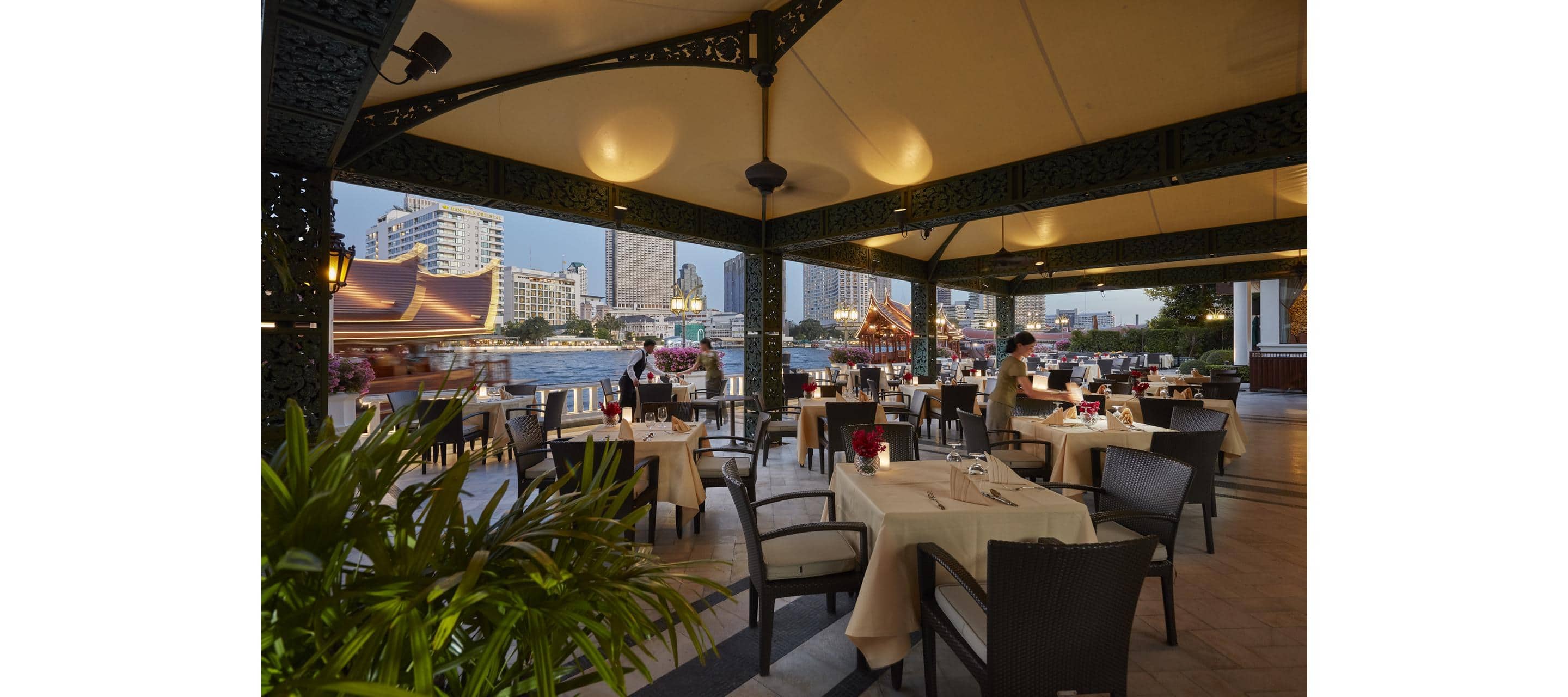 Terrace Rim Naam Thai Cuisine On The Chao Phraya River Mandarin Oriental Bangkok