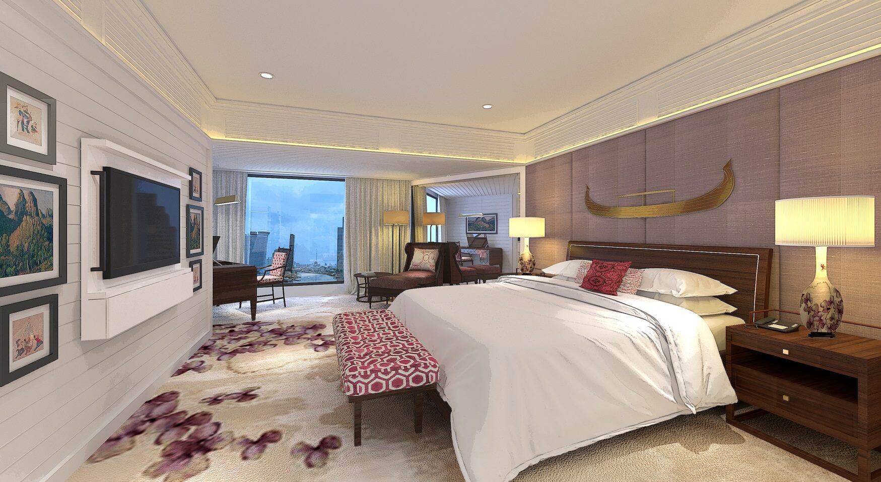 Luxuriose Unterkunfte Am Chao Phraya Fluss Mandarin