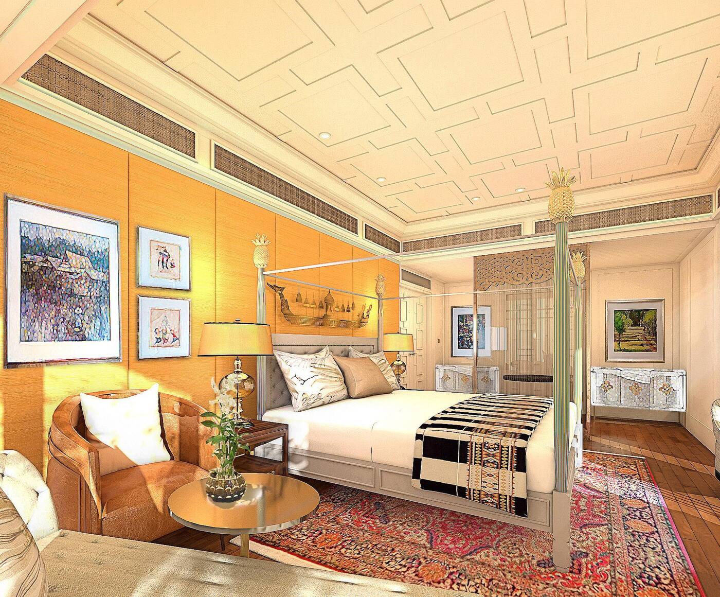 5 Sterne Luxushotel Chao Phraya Fluss Mandarin Oriental