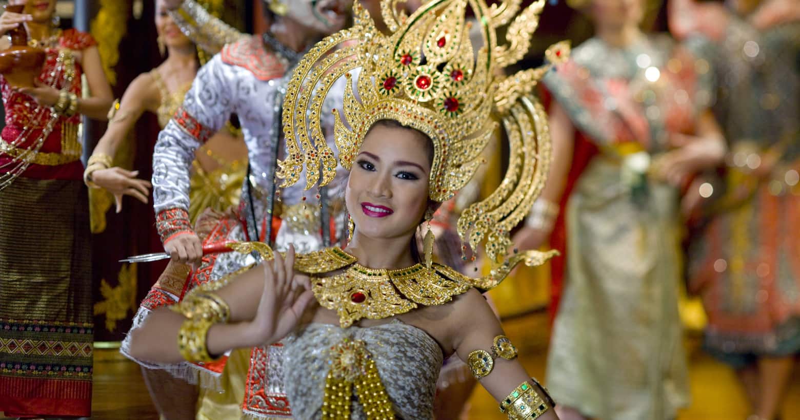 Thailändische Tänzer
