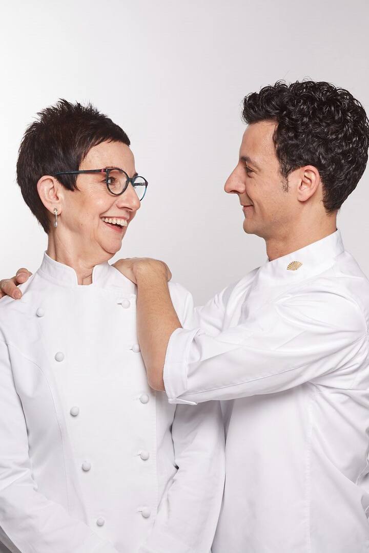 Two of the chefs from Moments