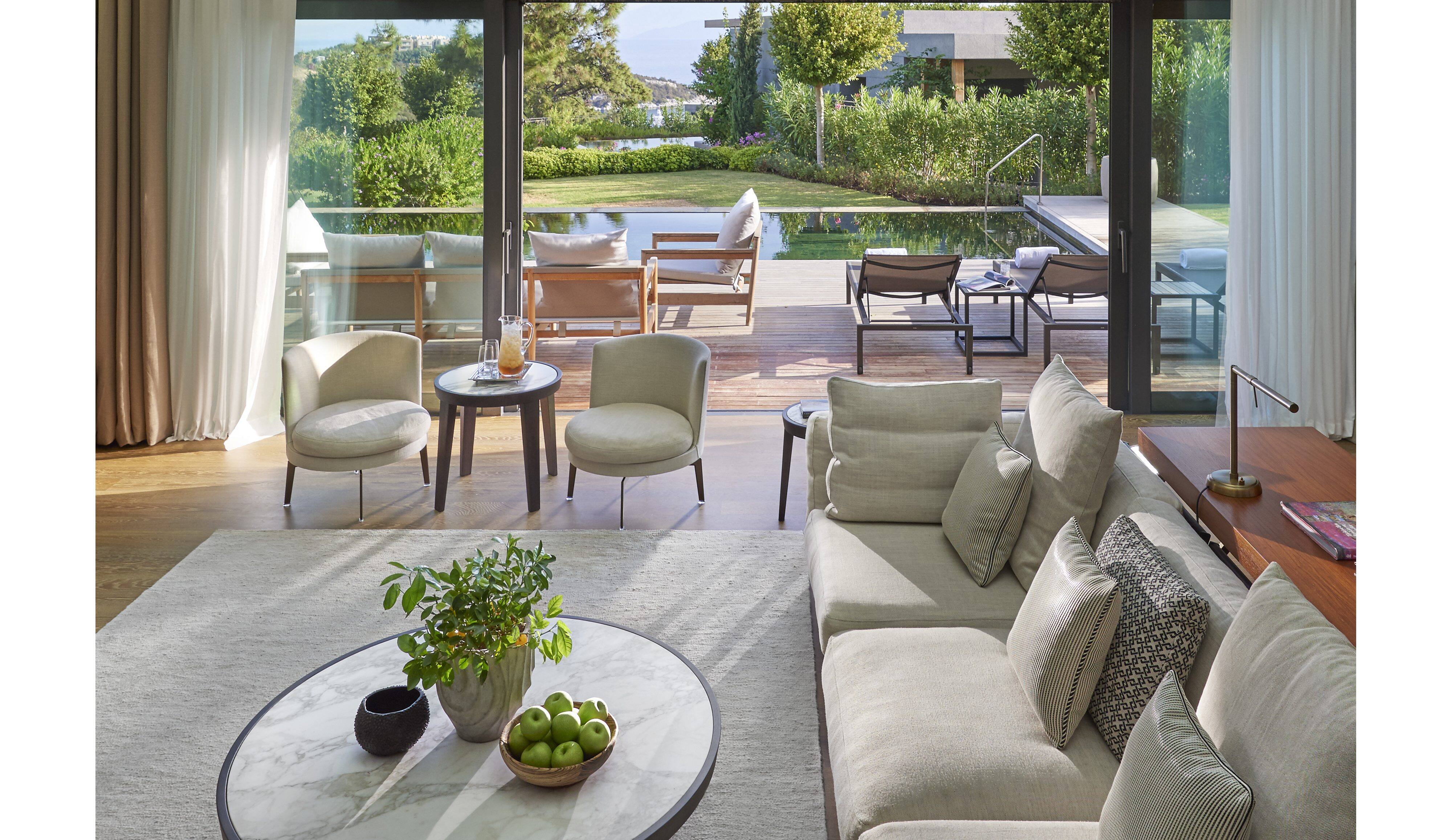 Апартаменты Duplex с четырьмя спальнями, гостиная