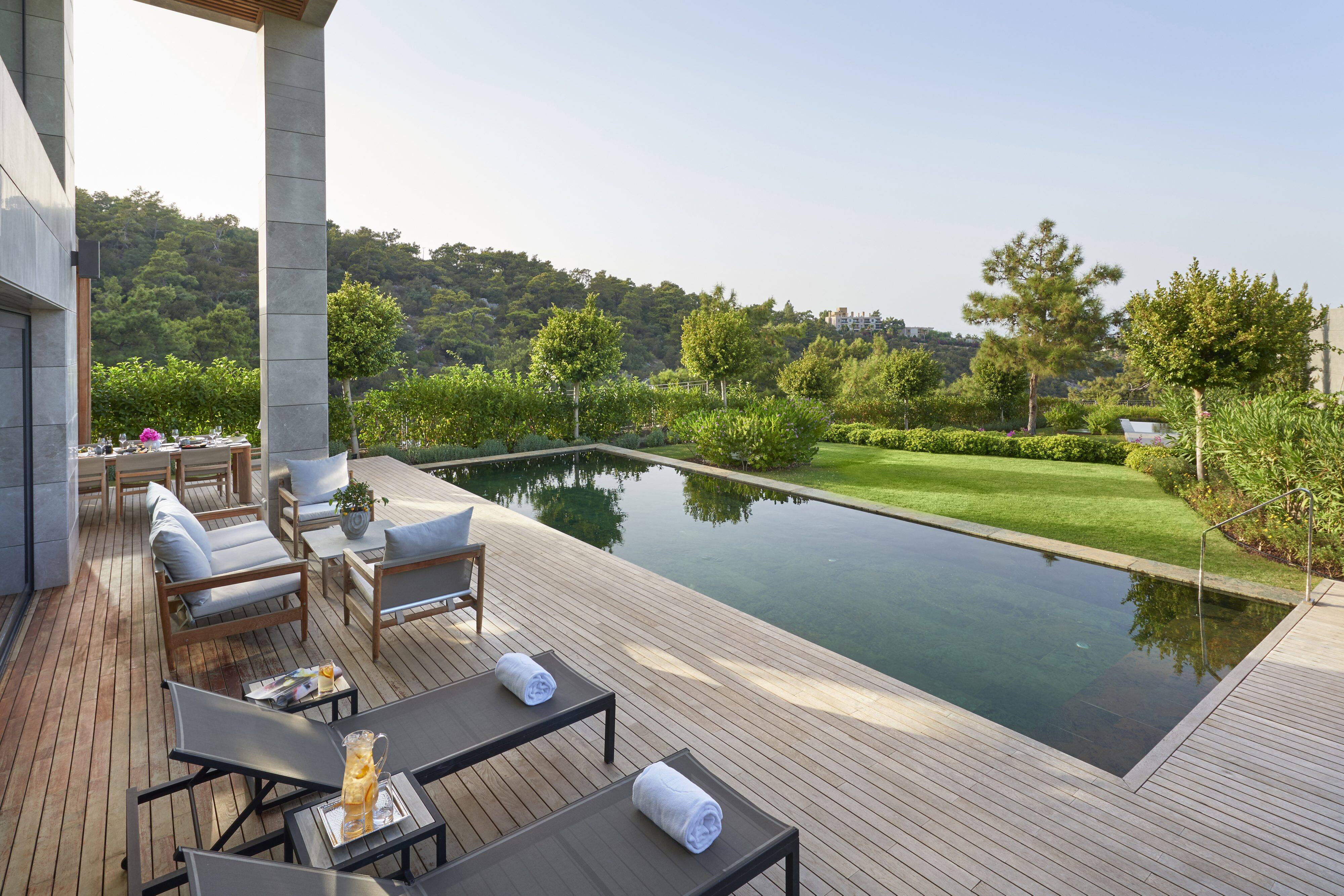 Апартаменты Duplex с четырьмя спальнями, терраса