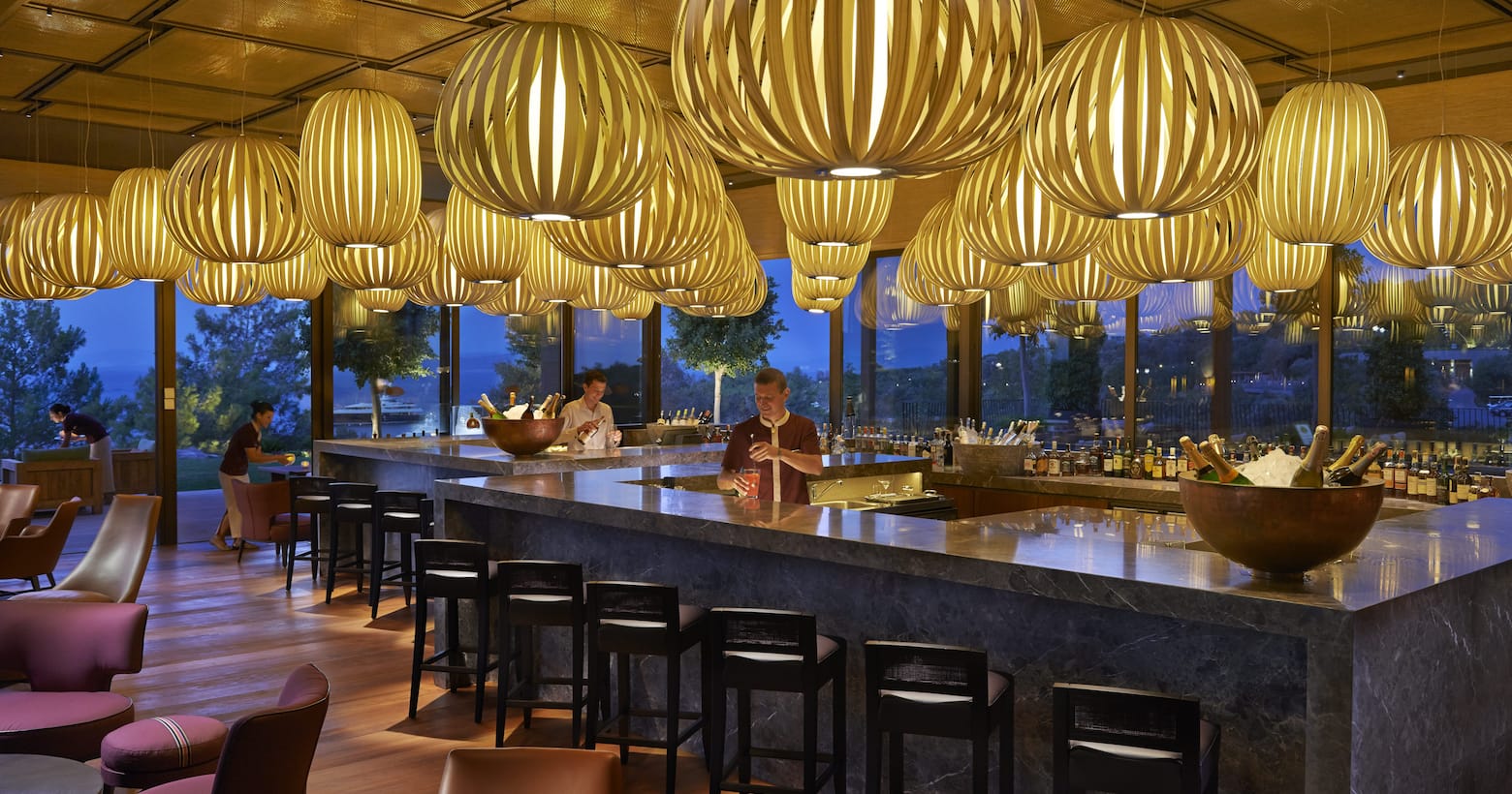 Best Restaurants Bars Lounges Mandarin Oriental Bodrum