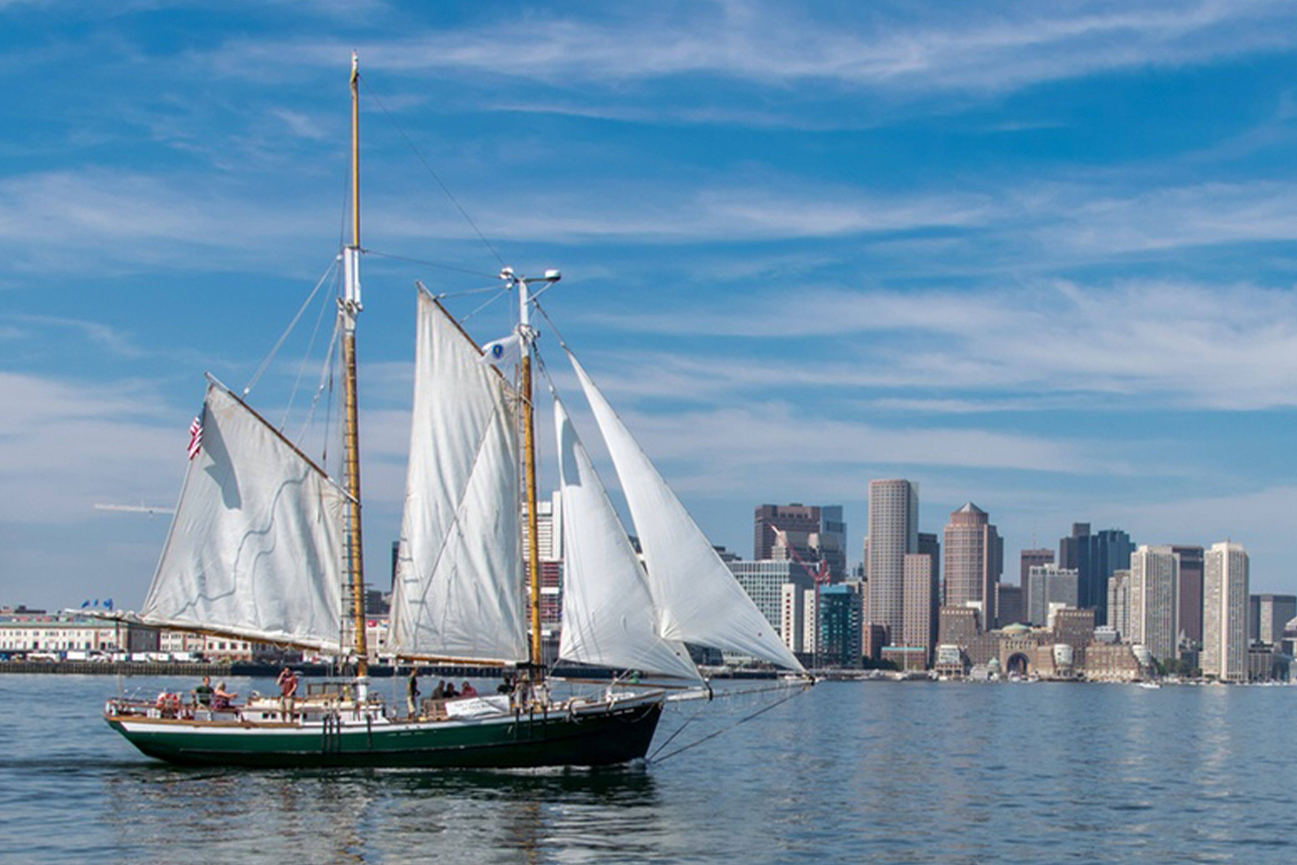 sailing in boston