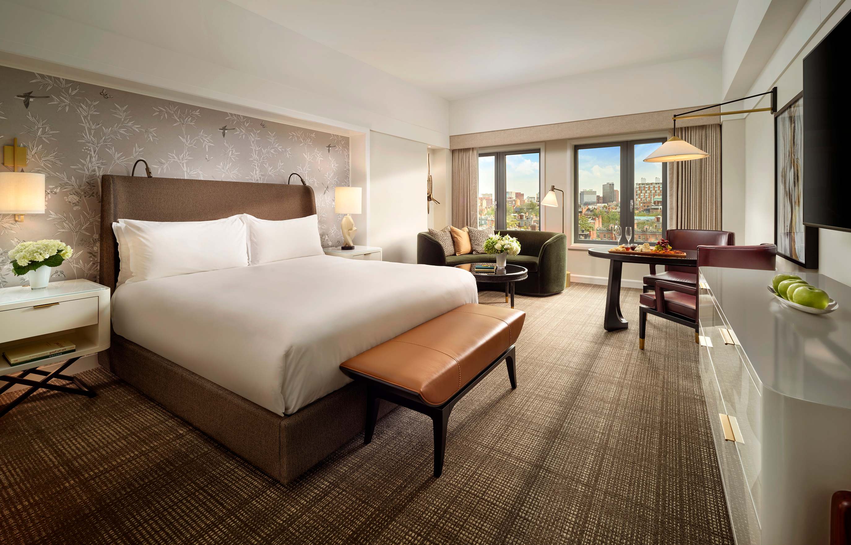 Newly Renovated Premier Deluxe Room at Mandarin Oriental Boston