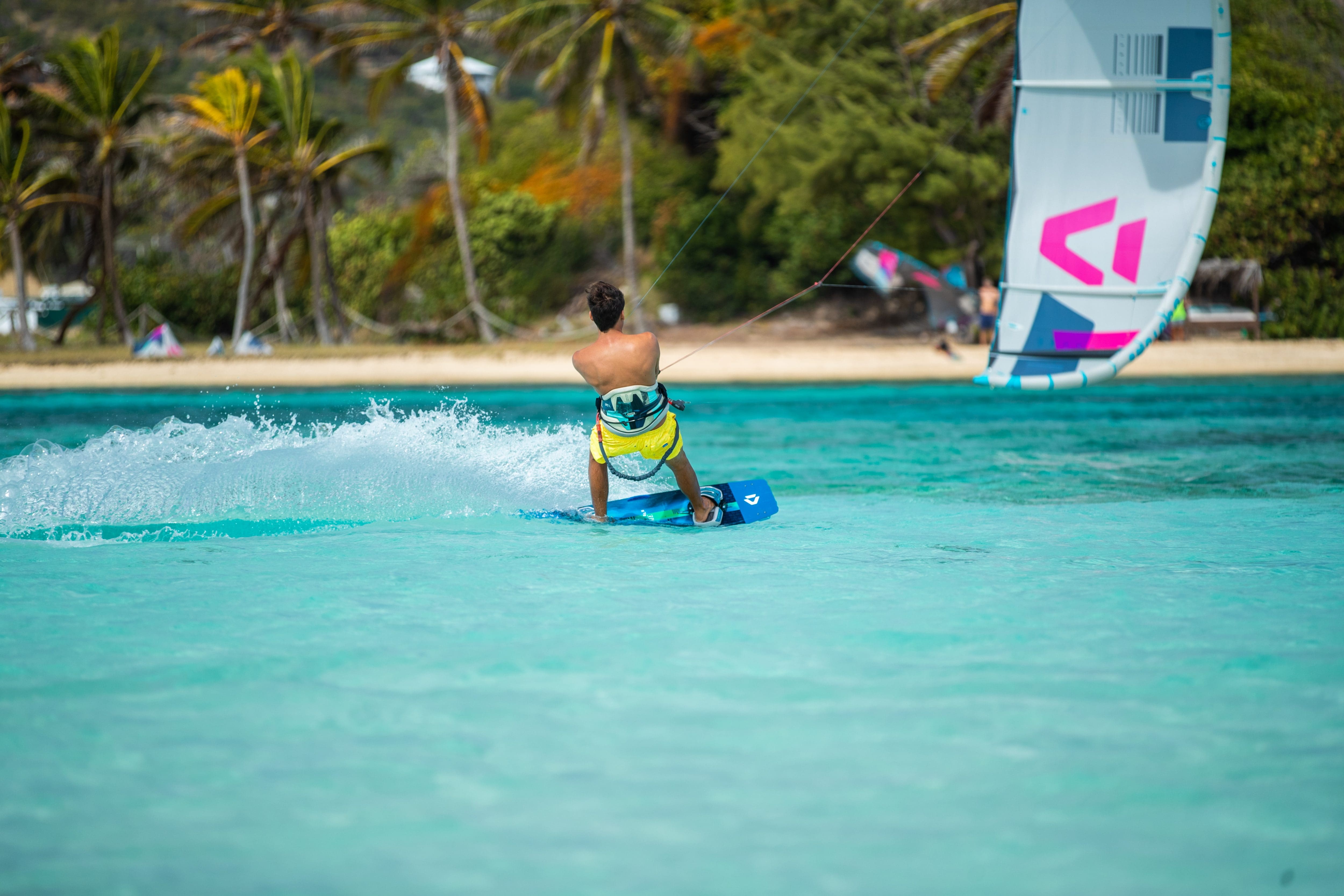 kitesurfing