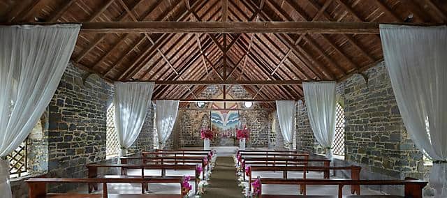 Canouan wedding venue indoor