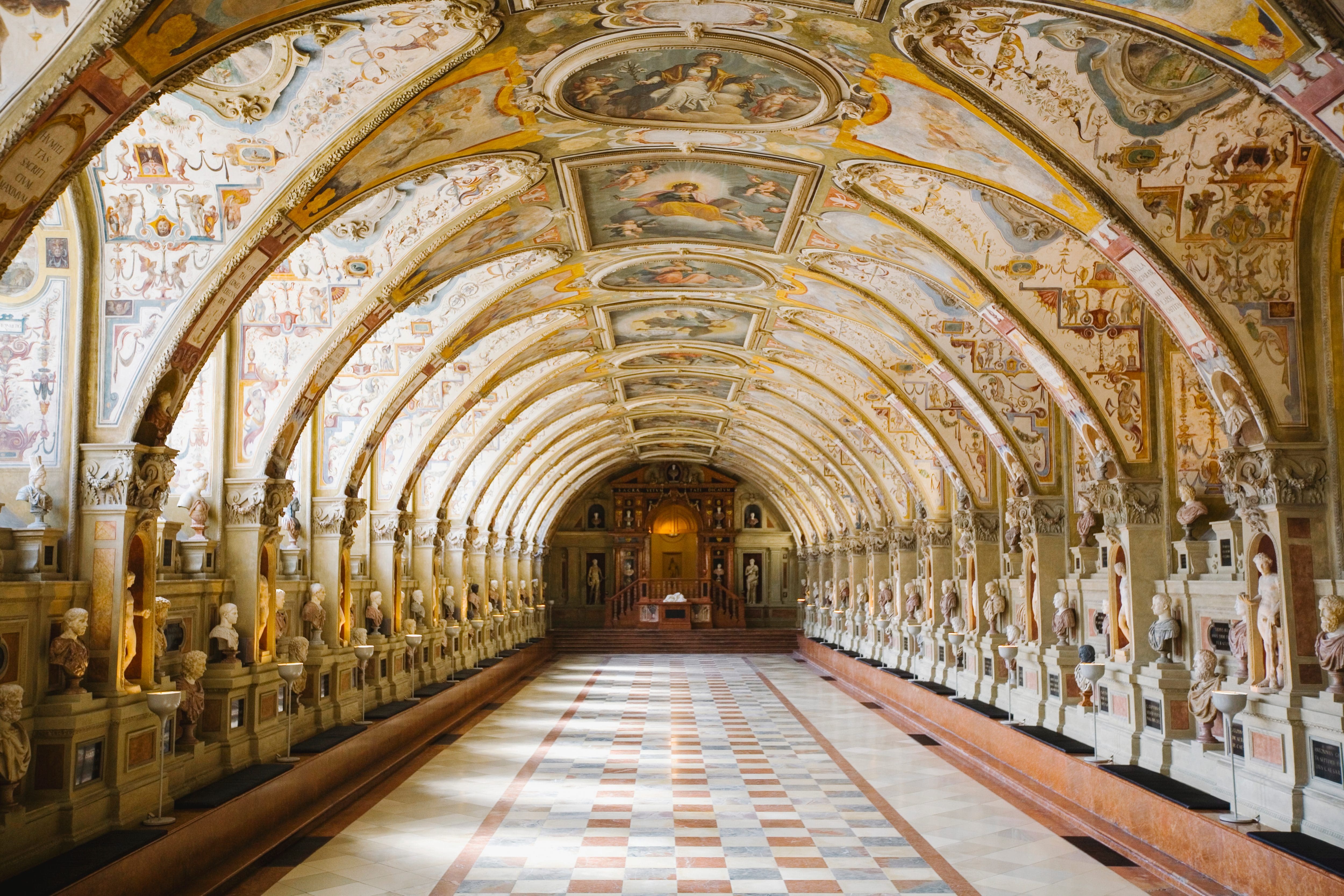 The 66m-long Renaissance hall inside The Residenz 