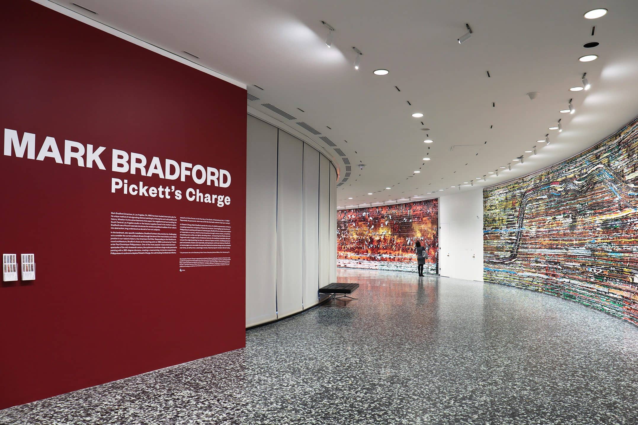 Mark Bradford’s Pickett’s Charge at Hirshhorn Museum and Sculpture Garden