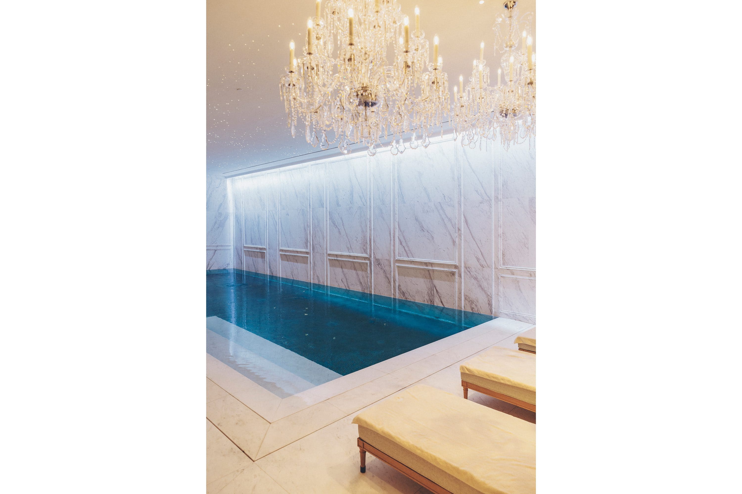 Spa pool at Mandarin Oriental Ritz, Madrid