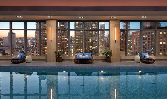 Mandarin Oriental, New York pool
