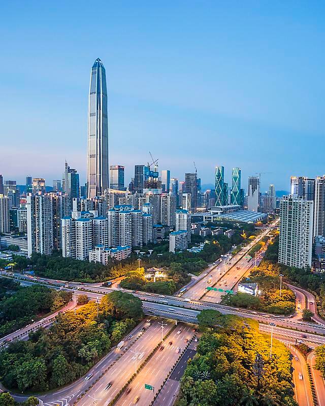 Shenzhen city view