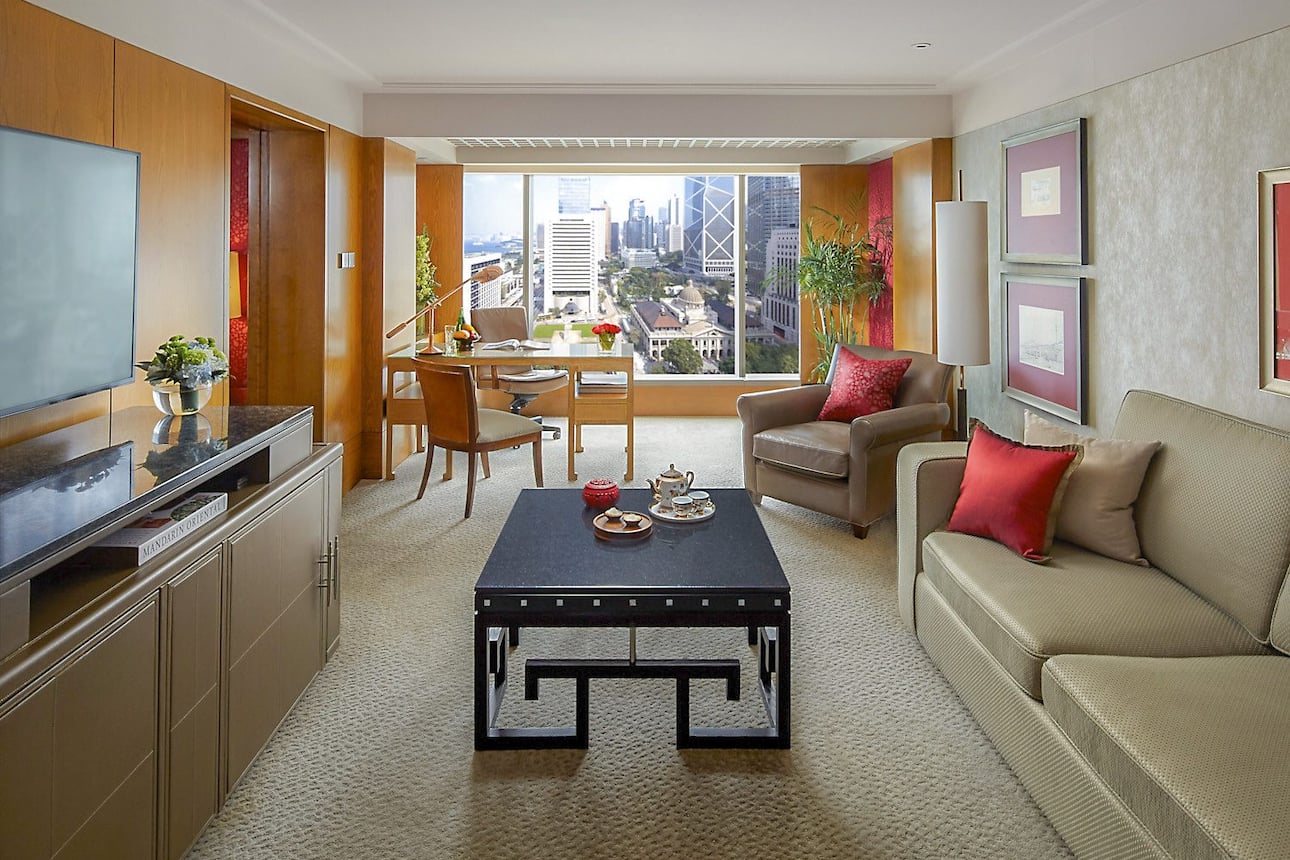 Habour suite at Mandarin Oriental, Hong Kong