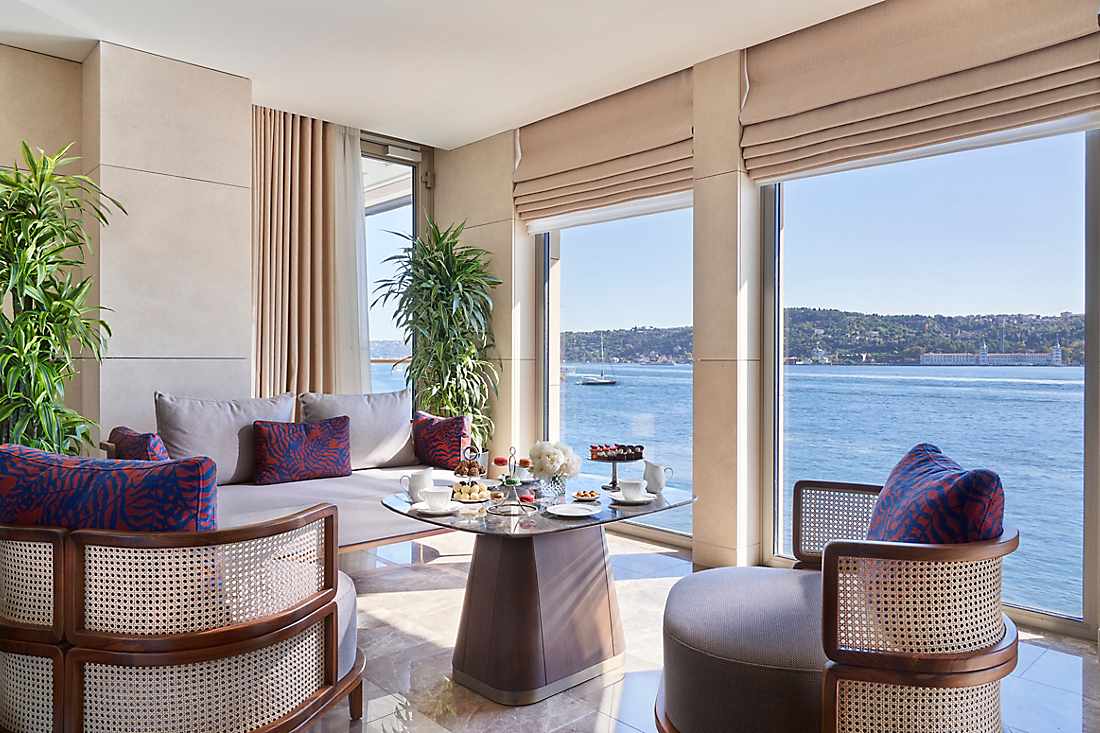 Royal Bosphorus Suite Living Room