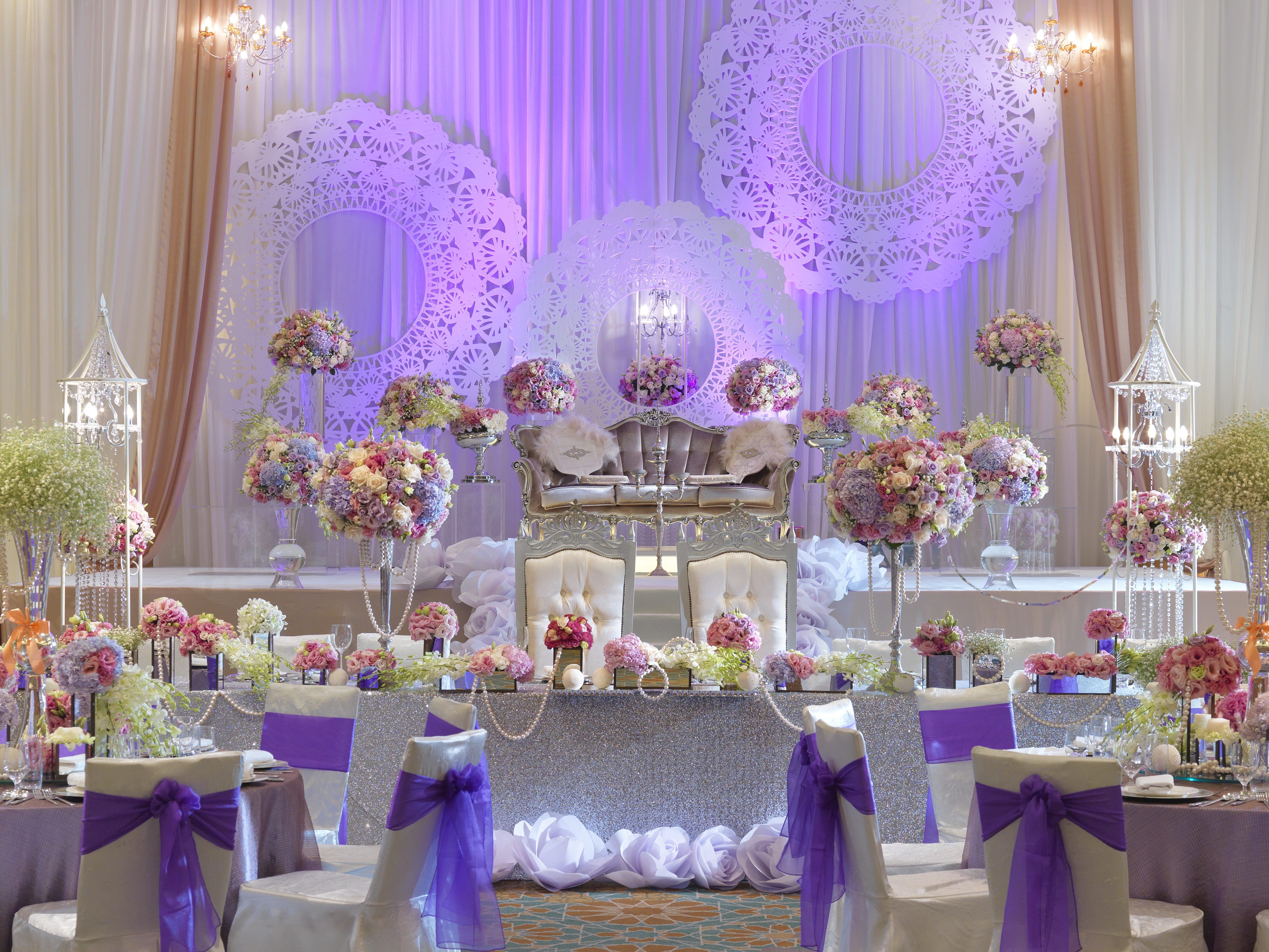 View Bukit Bintang Kuala Lumpur Wedding Reception Venues Background