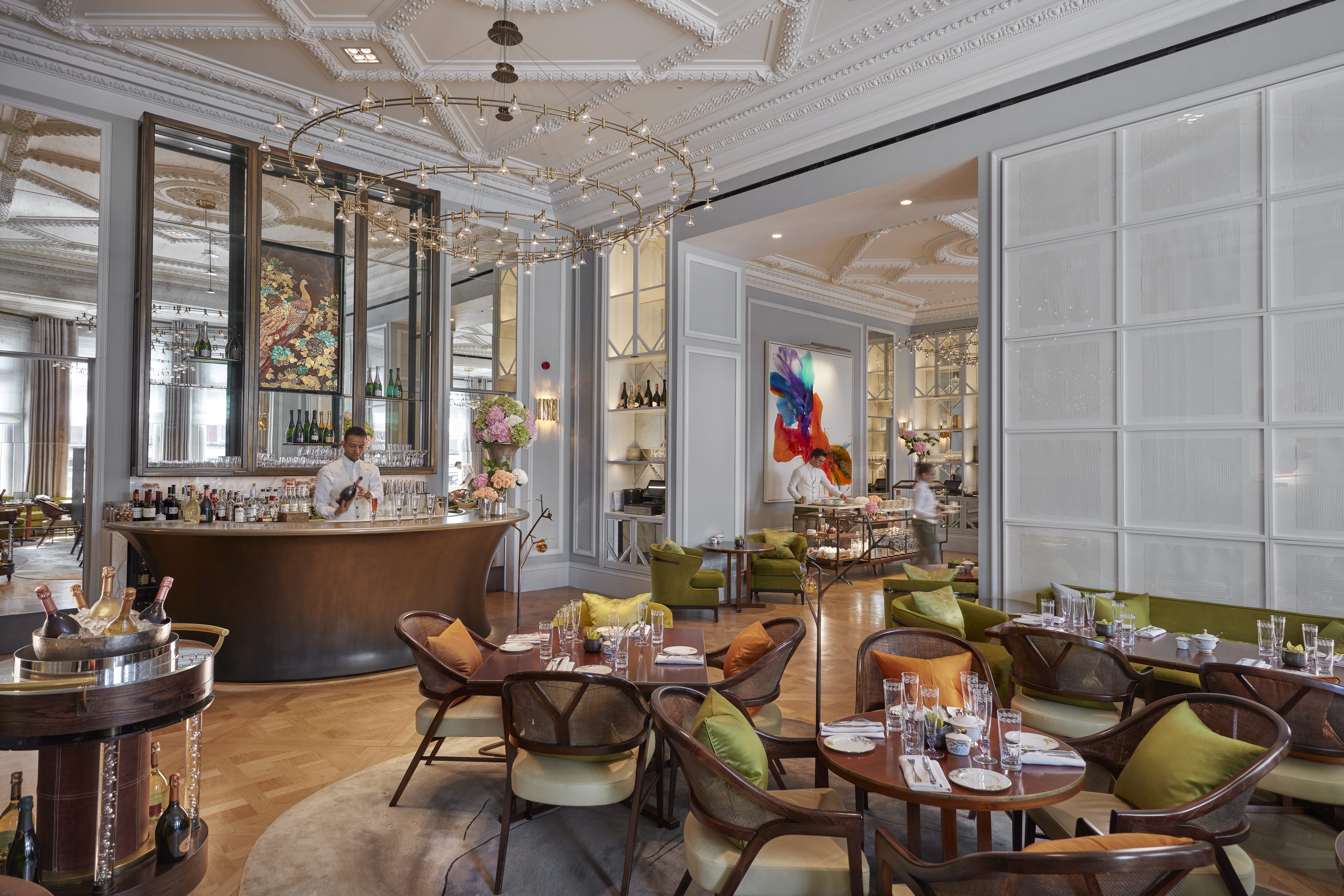 The Rosebery Teezimmer Am Hyde Park Mandarin Oriental