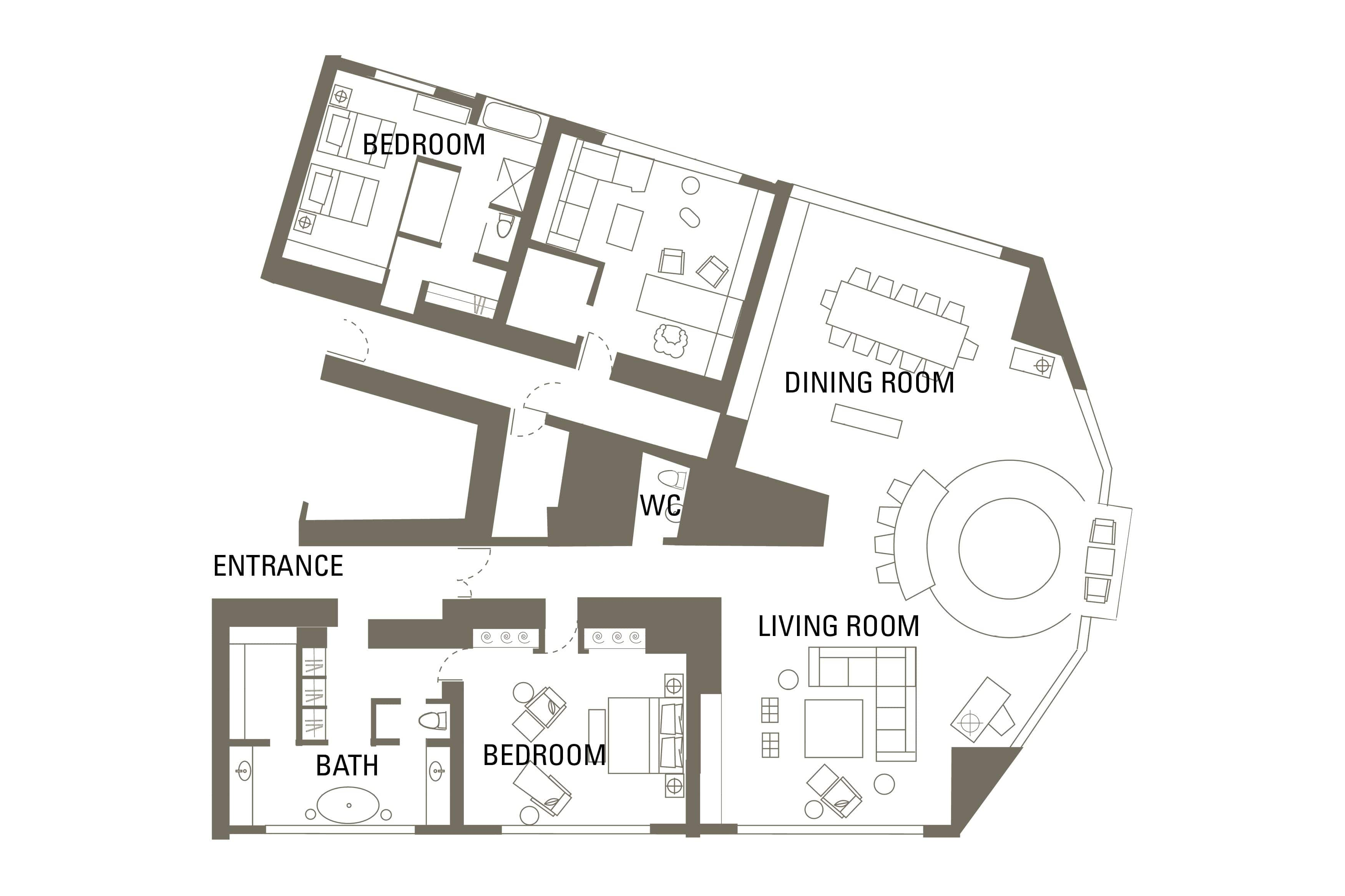 presidential suite plan