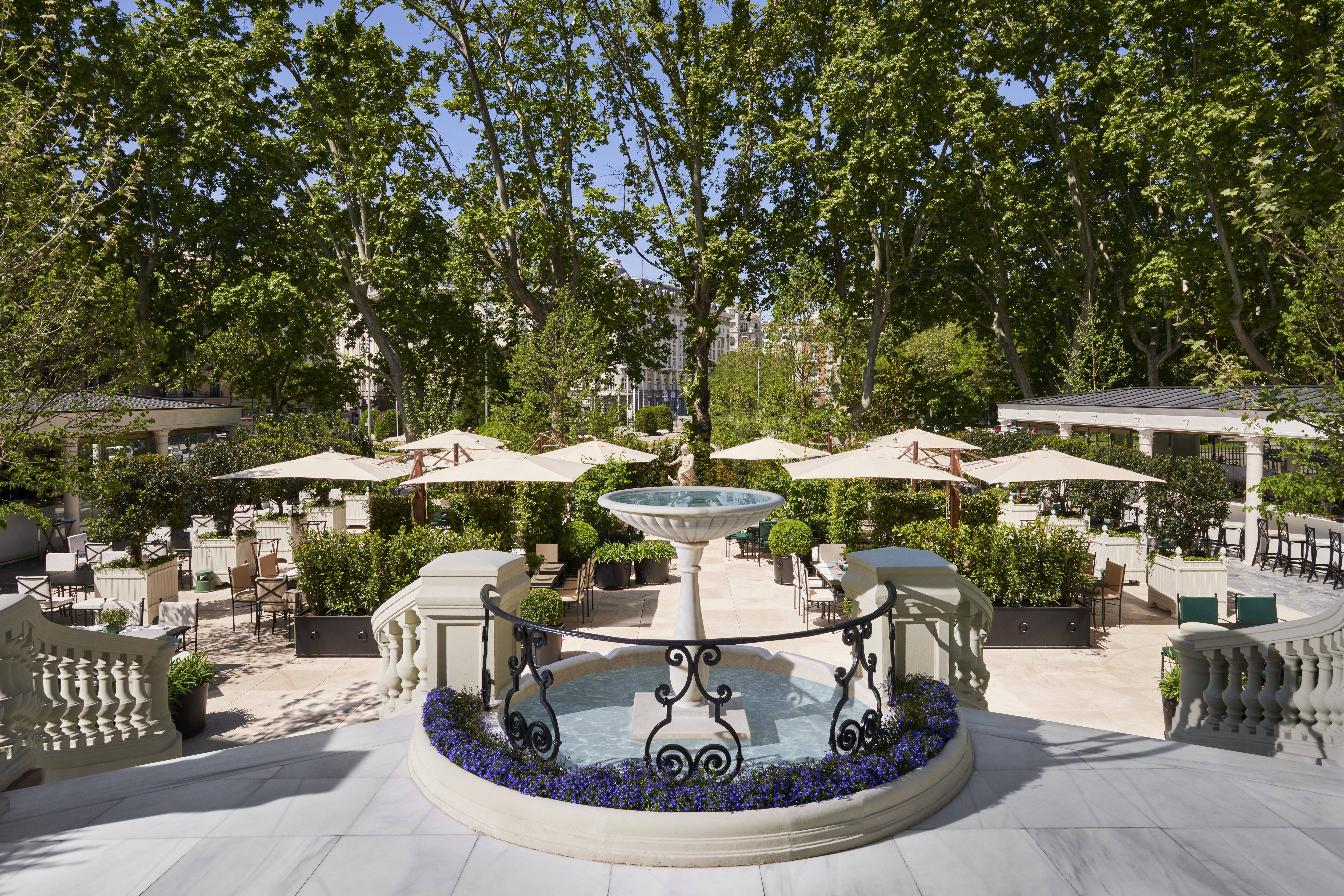 El Jardin Del Ritz Garten In Madrid Mandarin Oriental Ritz Madrid