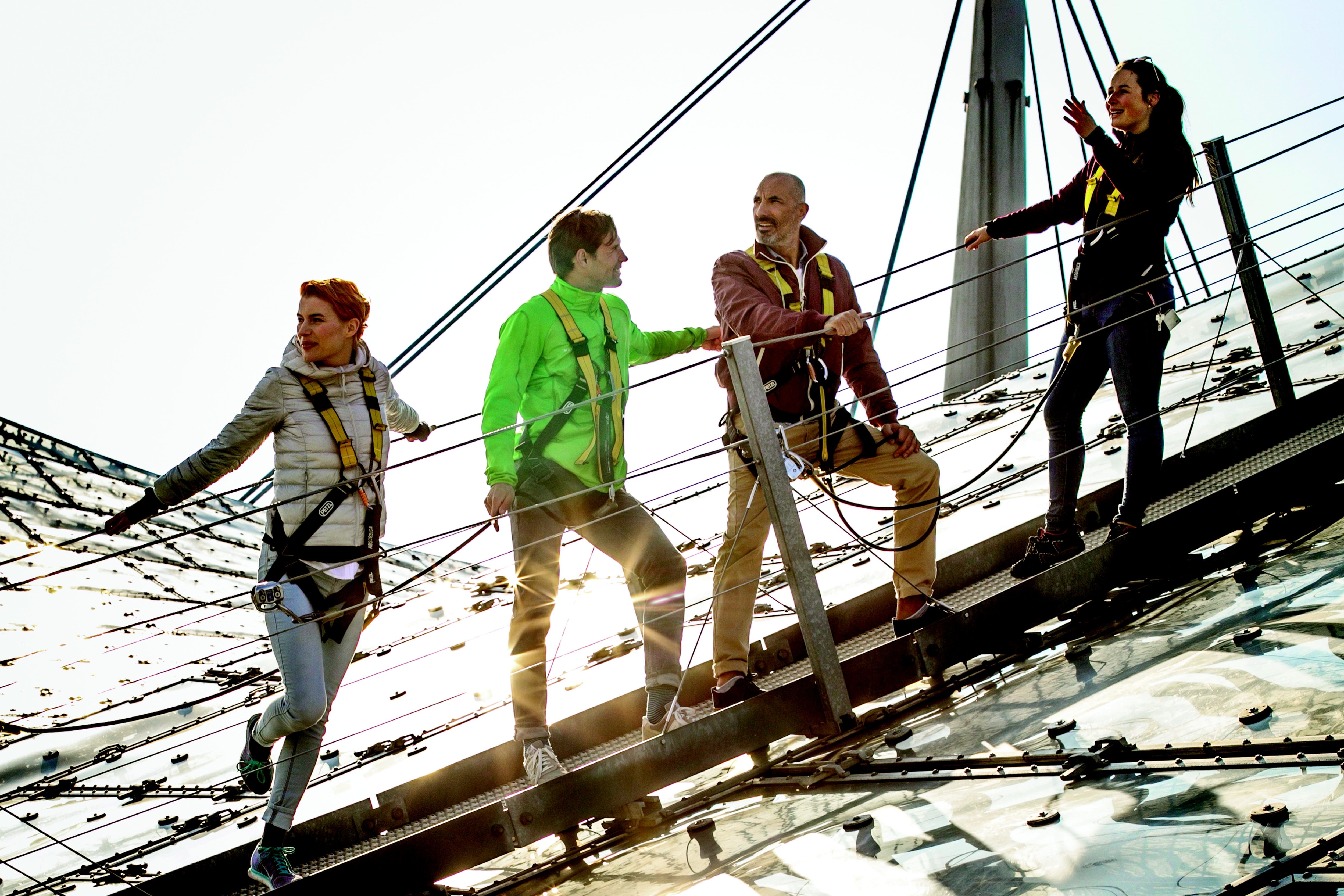 Roof climbing