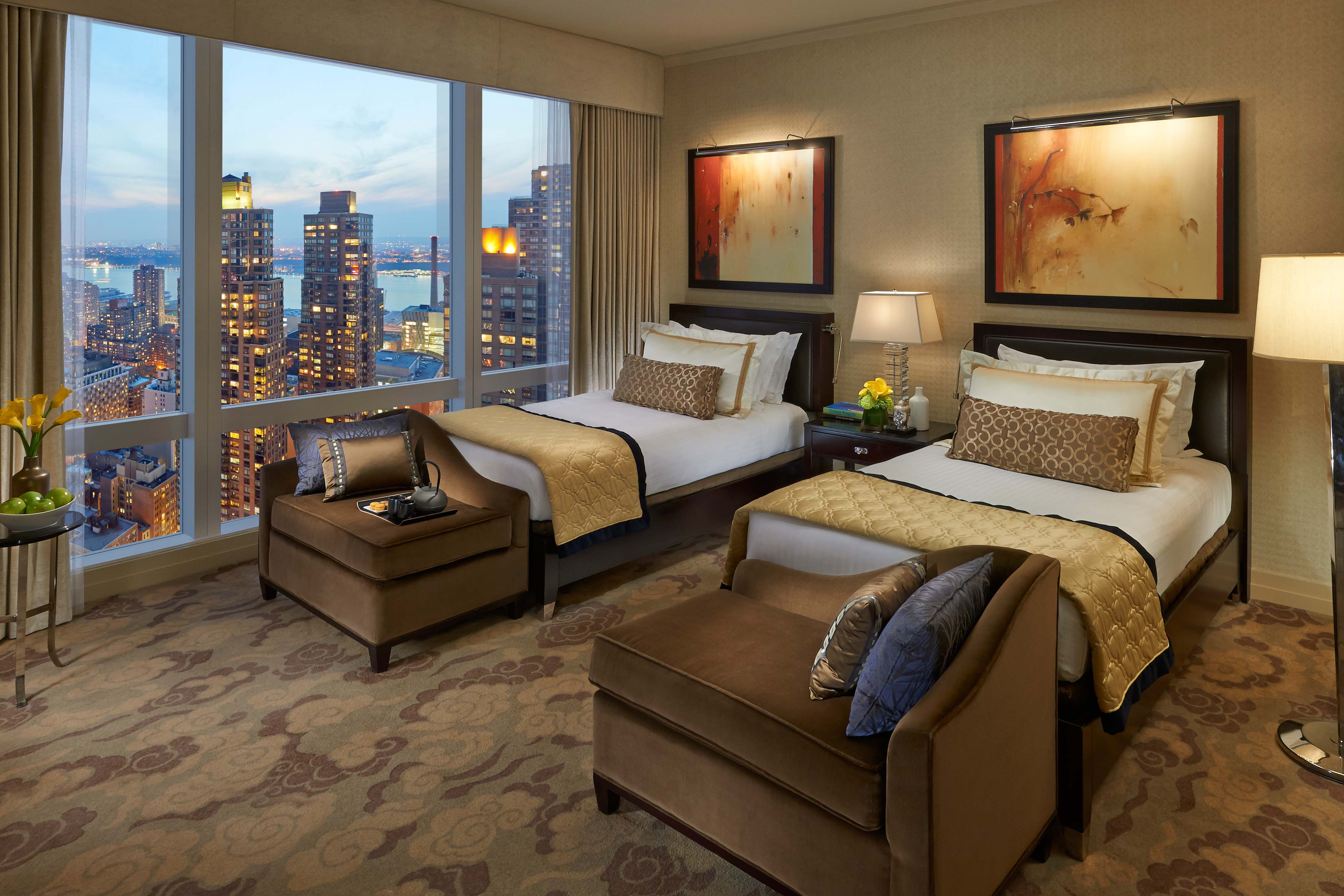 Hôtel 5 étoiles de luxe Manhattan Mandarin Oriental, New York