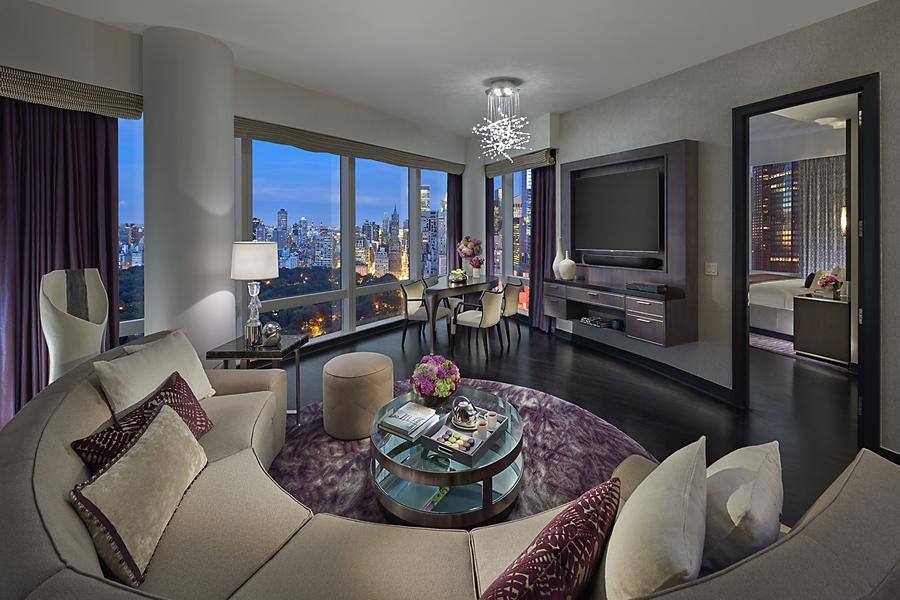 Two Bedroom Central Park West Suite Luxury Suite Mandarin