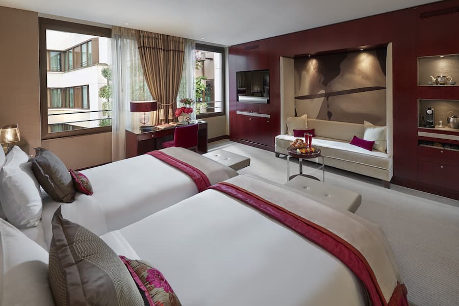 deluxe room | luxury room | mandarin oriental, paris