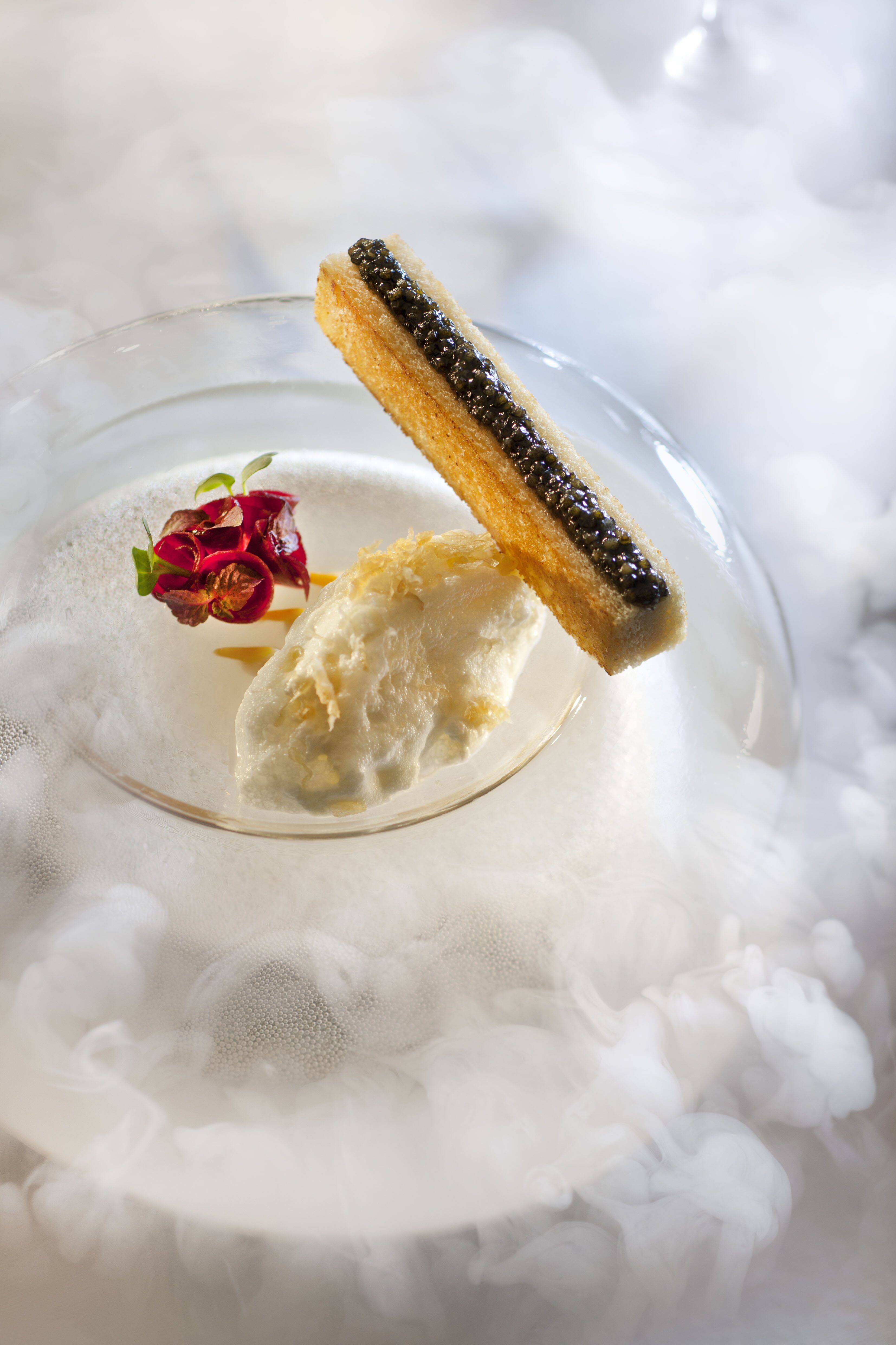 Semi-pris de Coquillages, Caviar