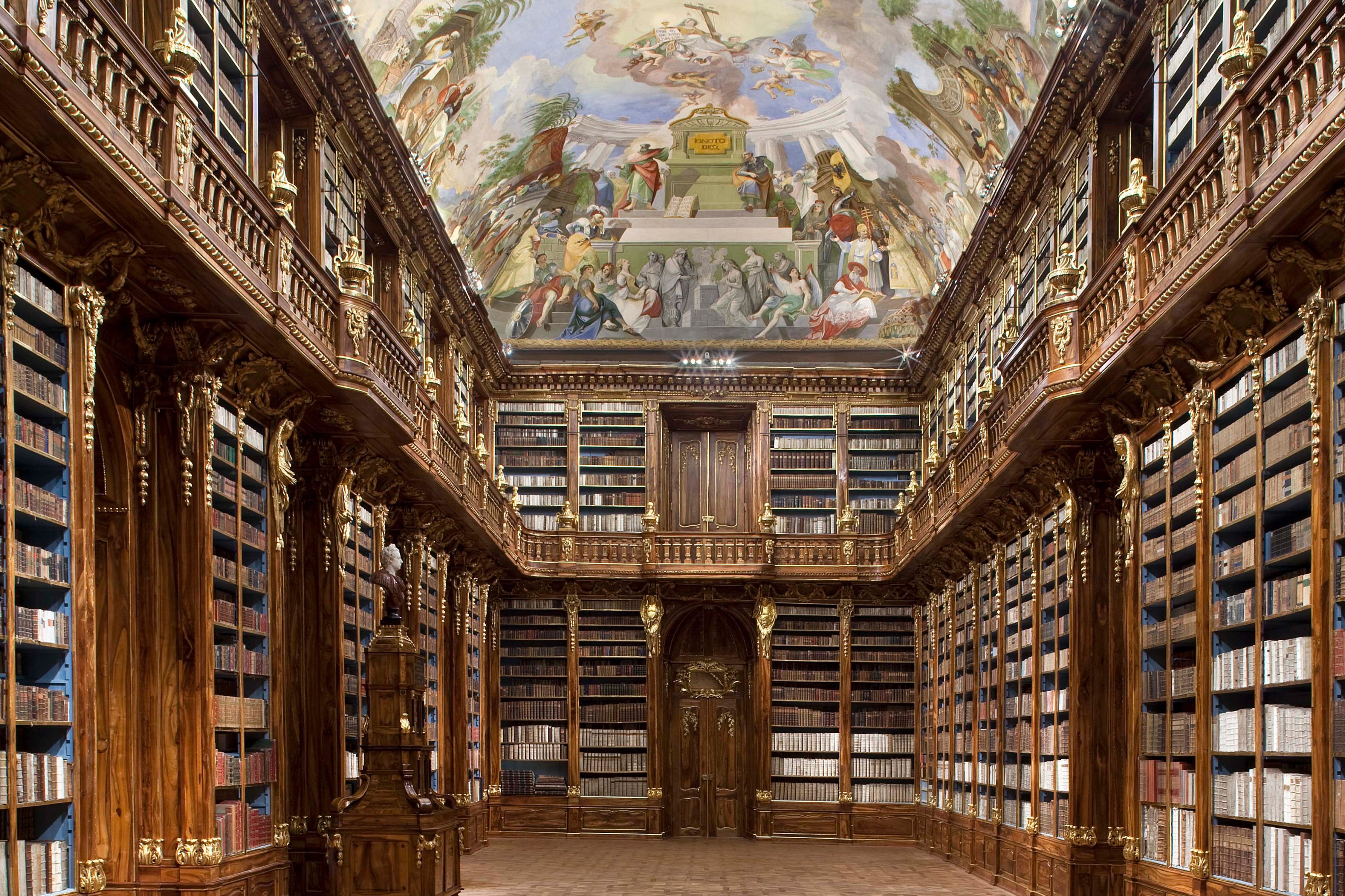 library tour prague