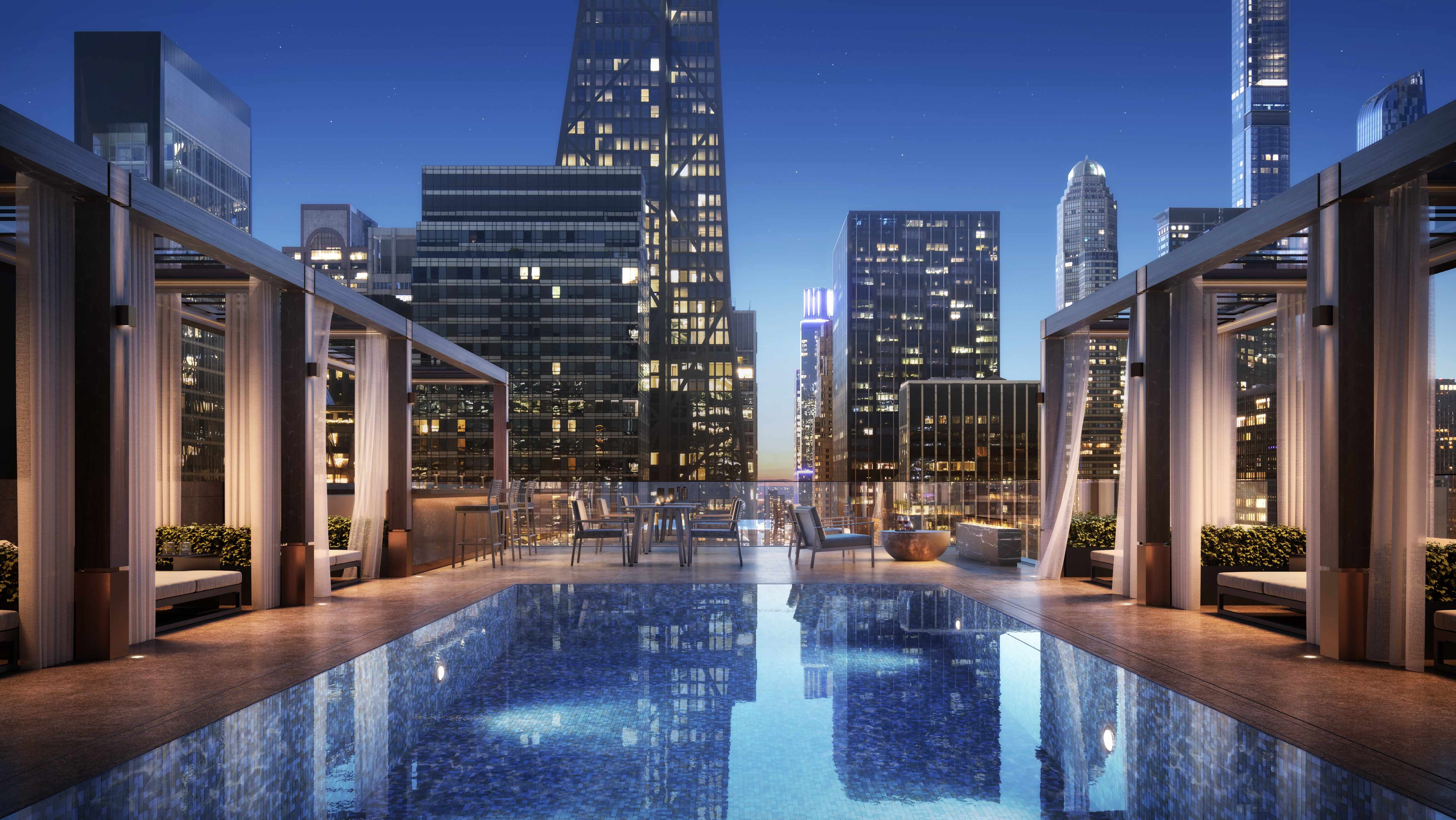 Fifth Avenue New York rooftop pool
