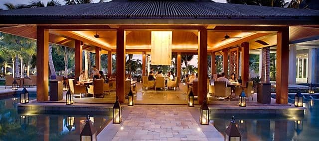 pavilion restaurant at mandarin oriental, sanya