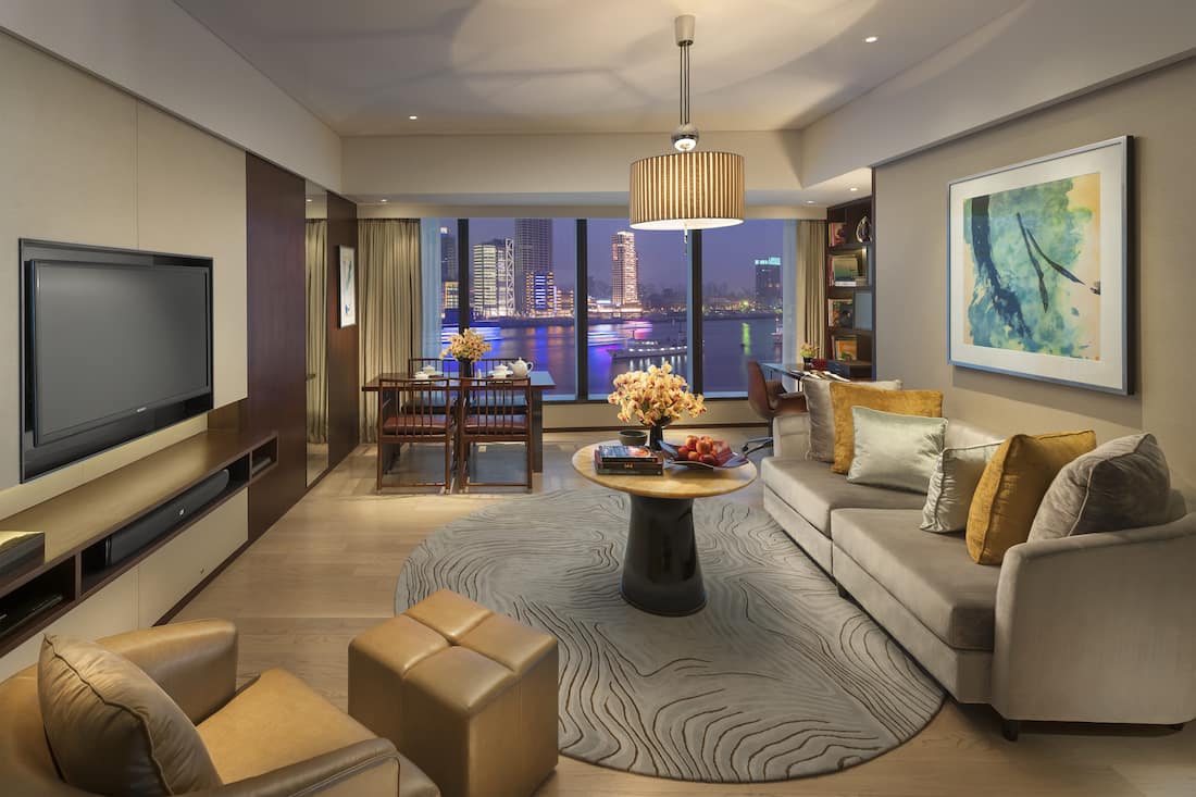 shanghai apartments apartment living luxury bedroom oriental mandarin hotel