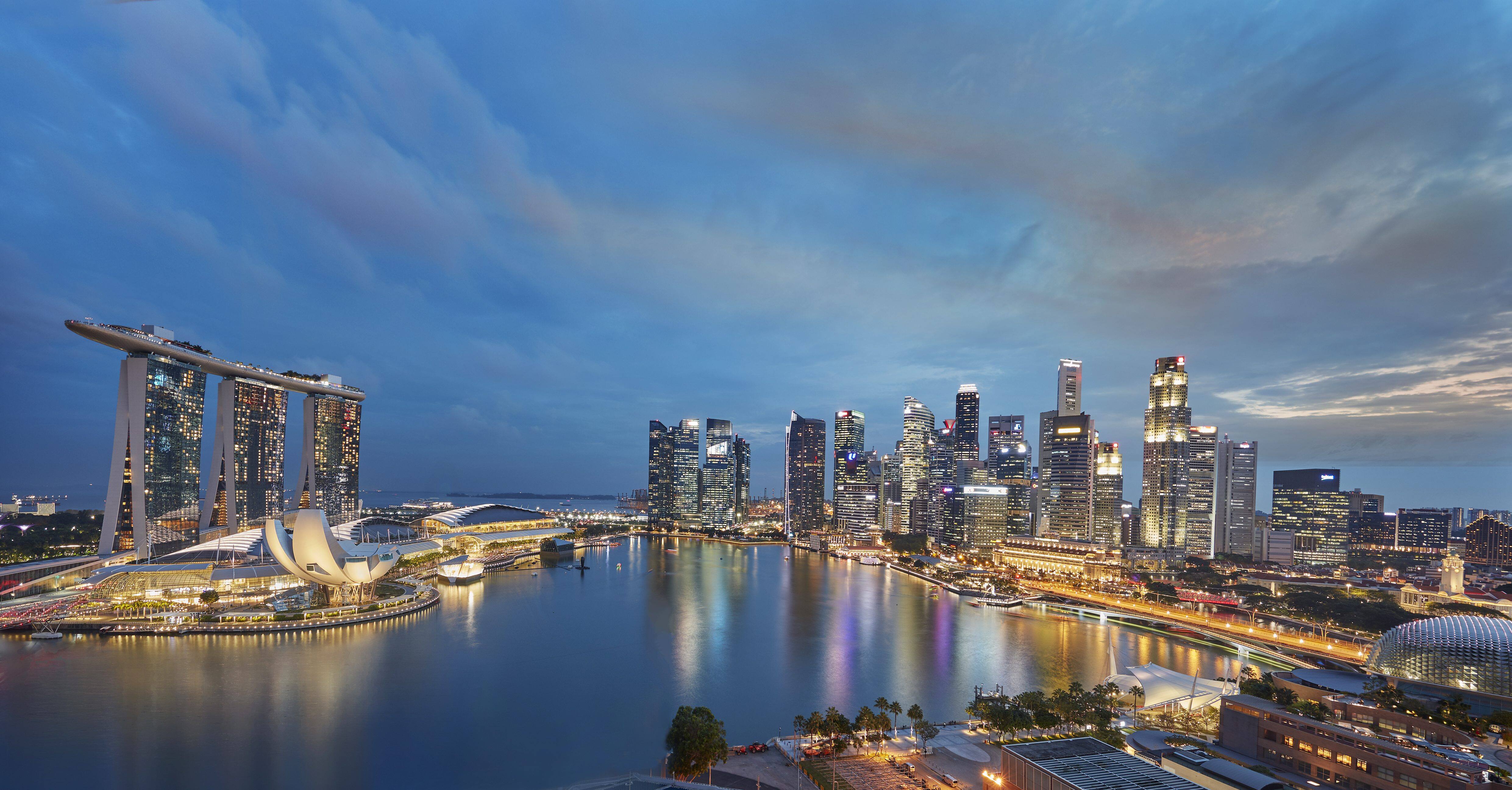 Hotel A Singapour Avec Vue Sur Marina Bay Hotel Mandarin Oriental Singapore